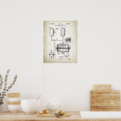 Poster Processus visant à clarifier ou à éliminer le whis (Cuisine)