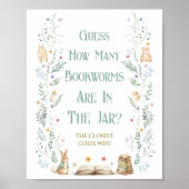 Poster Prochain Chapitre Baby Shower Devinez Combien de V (Devant)