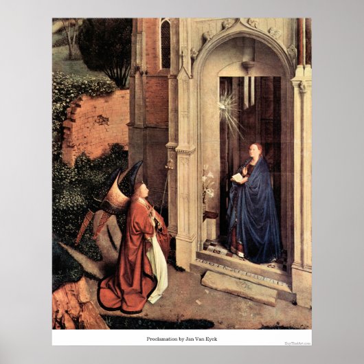 Poster Proclamation de Jan Van Eyck (Devant)