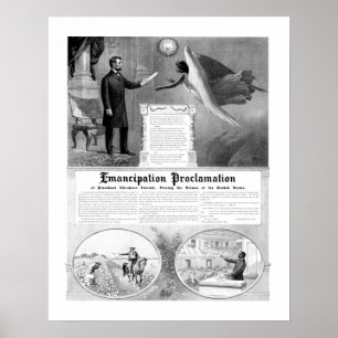 Poster Proclamation d'émancipation