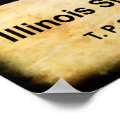 POSTER PROCLAMATION RECHERCHÉE DILLINGER - MAI 1934 (Coin)