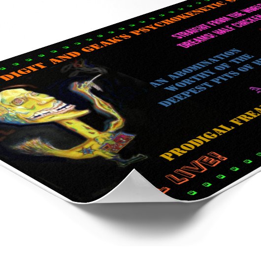 Poster Prodigal Freak Sideshow (Coin)