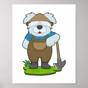 Poster Producteur de chiens Pickaxe