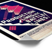 Poster Production Lines Are Battle Lines! (Coin)