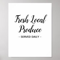 Produits Frais Locaux Servis Tous Les Jours
