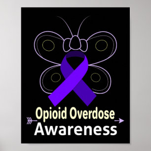 Poster Produits papillons Opioïdes Ruban Opioïde Opioïde