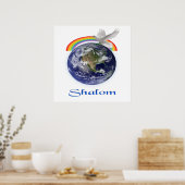 Poster Produits Peace on Earth Shalom (Cuisine)