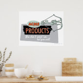 Poster Produits Wile E Coyote Acme 9 (Cuisine)