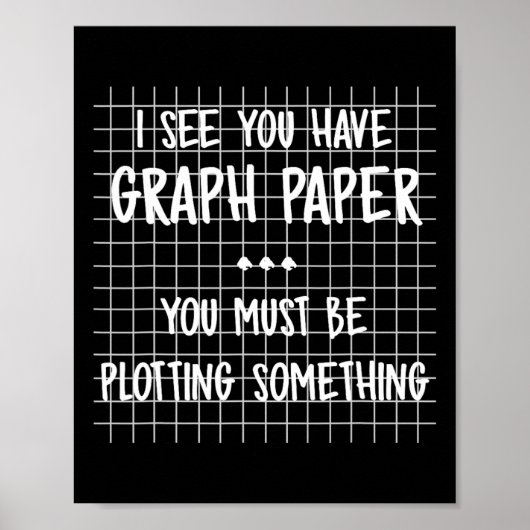 Poster Prof de maths - Vous devez comploter quelque chose (Devant)