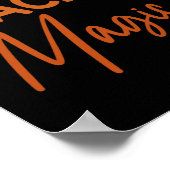 Poster Prof Magic Enseignant Noir Mois de l'Histoire des (Coin)
