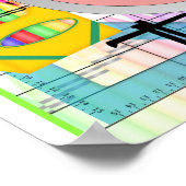 Poster Professeur à l'école Rockin' - SRF (Coin)