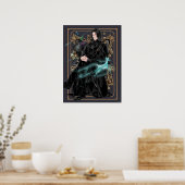 Poster Professeur Anime Severus Snape assis (Cuisine)