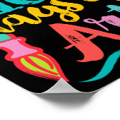 Poster Professeur d'art 100 jours d'école - 100 jours d'a (Coin)