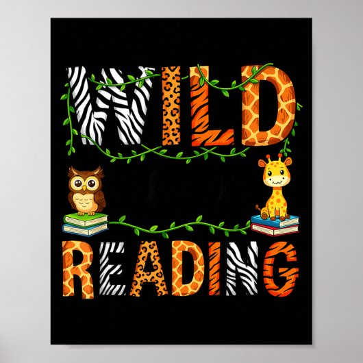 Poster Professeur de lecture enfants garçons filles amate (Devant)