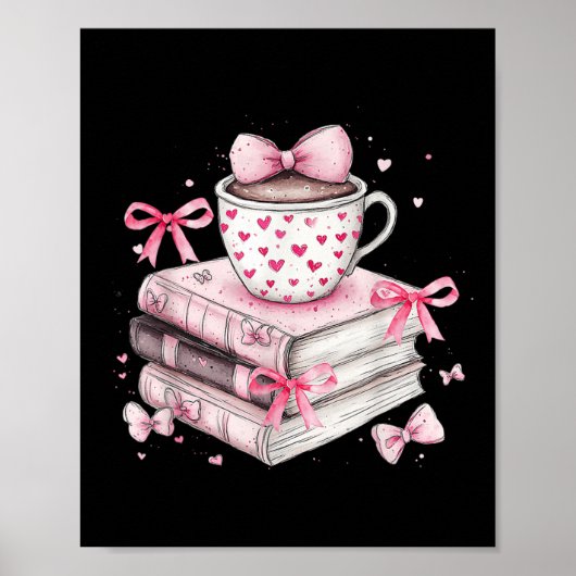 Poster Professeur de lecture Valentine's Day Tous Réservé (Devant)