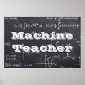 Poster Professeur de Machine (Devant)
