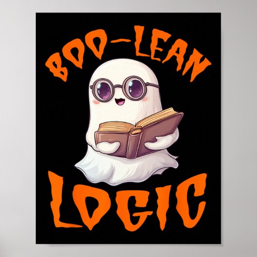 Poster Professeur de mathématiques Halloween Comstume d'a (Devant)