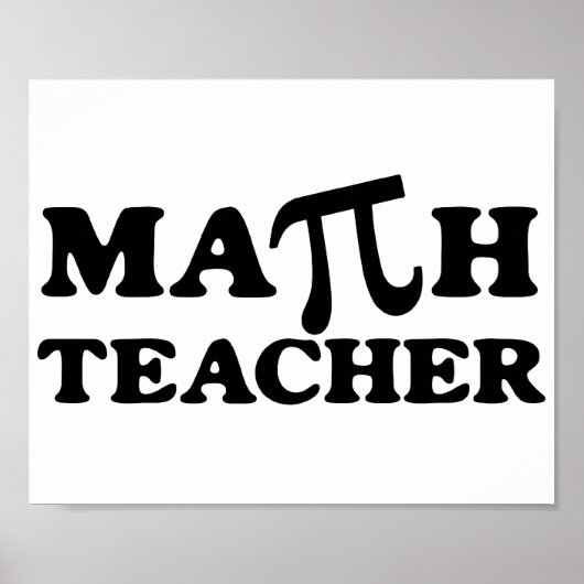 Poster Professeur de mathématiques PI (Devant)