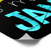 Poster Professeur De Maths De Retour À L'École (Coin)