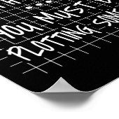 Poster Professeur De Maths, Drôle De Retour À L'École, Je (Coin)