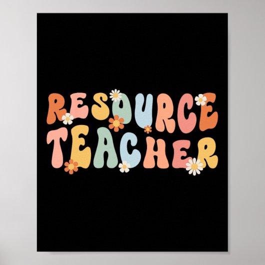 Poster Professeur de ressources Professeur de ressources (Devant)