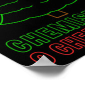 Poster Professeur de sciences Chemistree O Chemistree Fun (Coin)