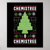 Poster Professeur de sciences Chemistree O Chemistree Fun (Devant)