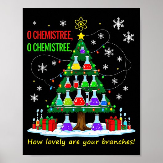 Poster Professeur de sciences de Noël 67 Meme Santa Oh Ch (Devant)