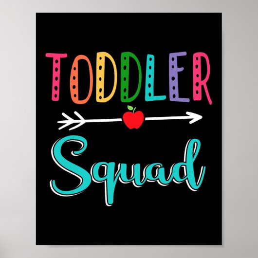 Poster Professeur De Squad De Retour À L'École (Devant)