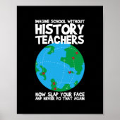 Poster Professeur d'histoire (Devant)