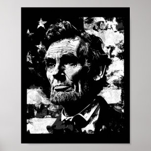 Poster Professeur d'histoire Abraham Lincoln Président 4
