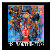 Poster Professeur - École (Devant)