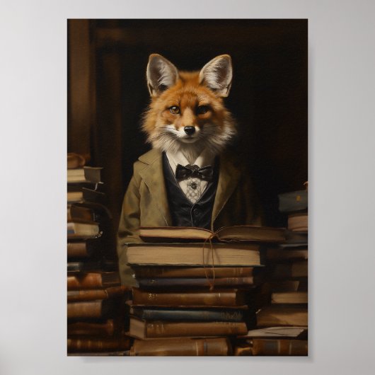 Poster Professeur Fox (Devant)