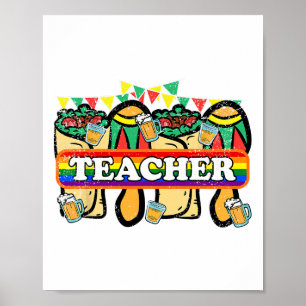Poster Professeur Gay Cinco De Mayo Lgbt-q Pride Mexicain