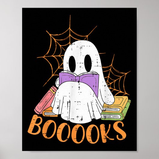Poster Professeur Halloween Chemise Fantôme Professeur Bi (Devant)