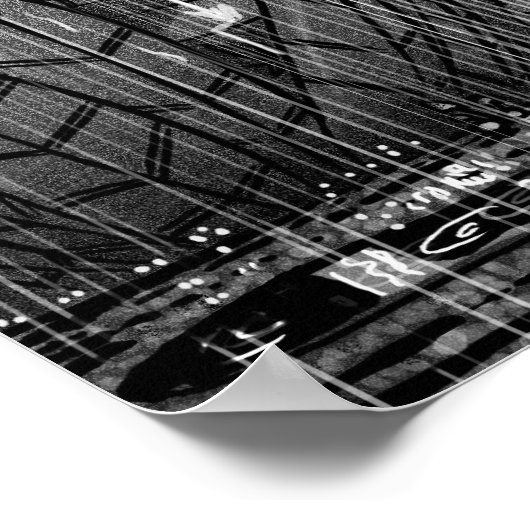 poster professeur horreur fan art (Coin)