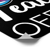 Poster Professeur hors service I (Coin)