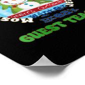 Poster professeur invité - noël v neck 1 (Coin)