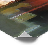 Poster Professeur - Livre de géographie (Coin)