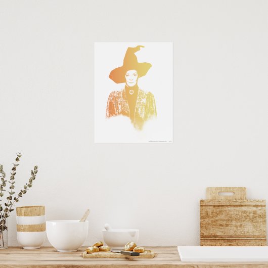 Poster Professeur Minerva McGonagall (Cuisine)
