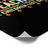 Poster Professeur Retraité Tous Les Enfants Laissés Derri (Coin)