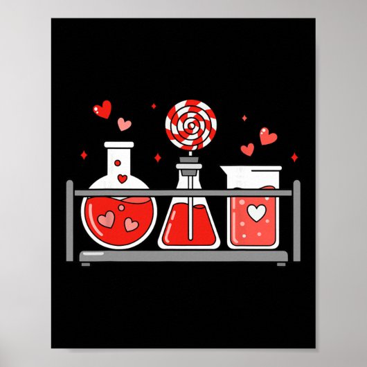 Poster Professeur Science Saint-Valentin Laboratoire Médi (Devant)