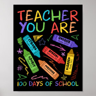 Poster Professeur Vous êtes une Bible inspirante 100 jour