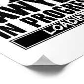 Poster Profession d'avocat | Avocats Avocats Droit Idée c (Coin)