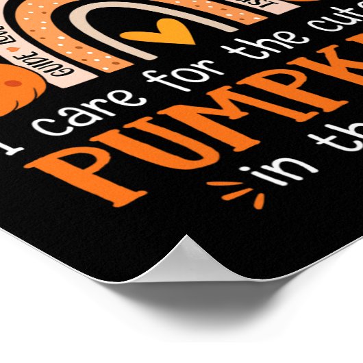 Poster Profession de l'école d'Halloween (Coin)