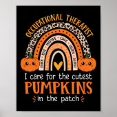 Poster Profession de l'école d'Halloween (Devant)