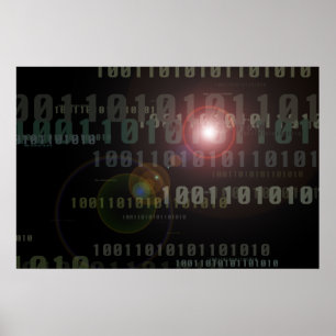 Poster Professionnel informatique binaire