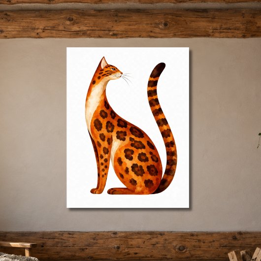 Poster Profil de chat Bengal