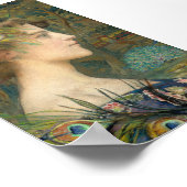 Poster Profil de paon | Edgard Maxence (Coin)