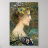 Poster Profil de paon | Edgard Maxence (Devant)